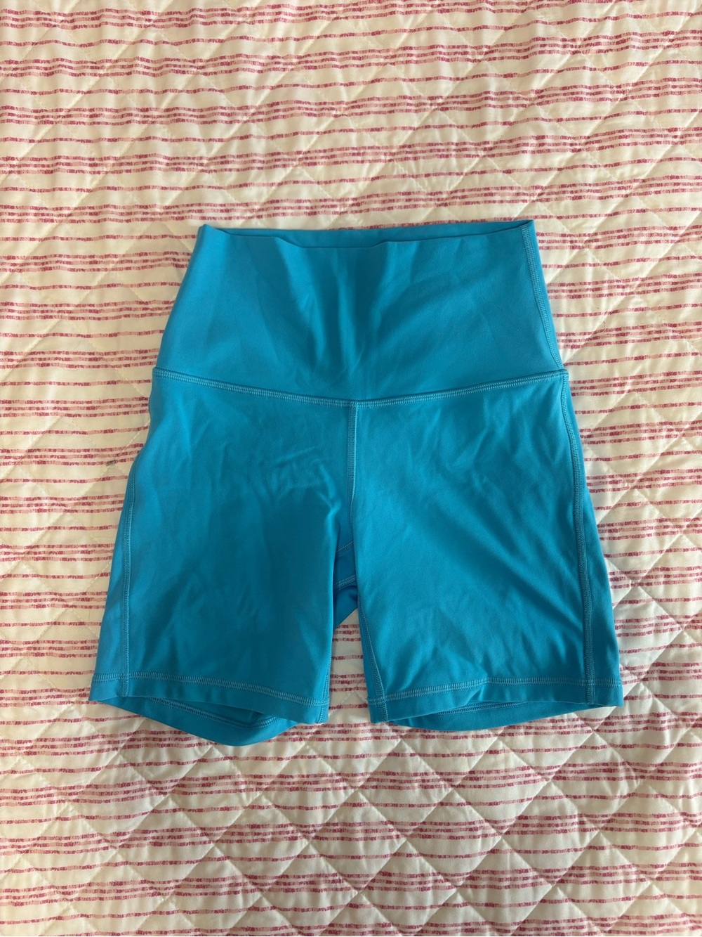 lululemon athletica Teal High-Rise Bike Shorts